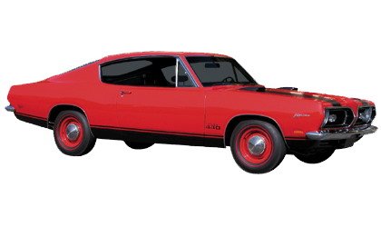 Lower Side Stripe Kit for 1969 Plymouth Barracuda