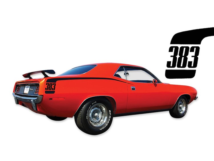 1971 BARRACUDA BLACK