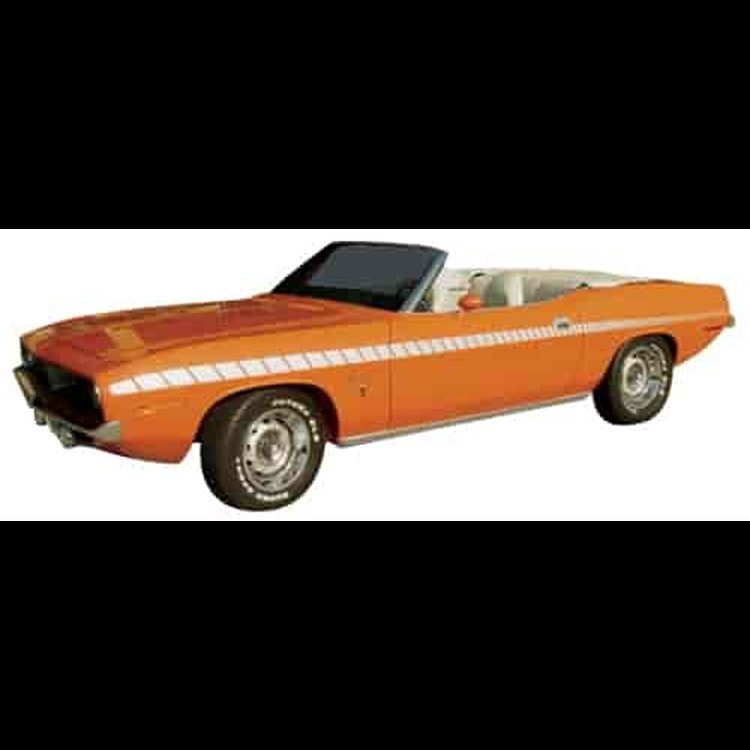 Mid Body Strobe Stripe Kit for 1970 Plymouth Barracuda