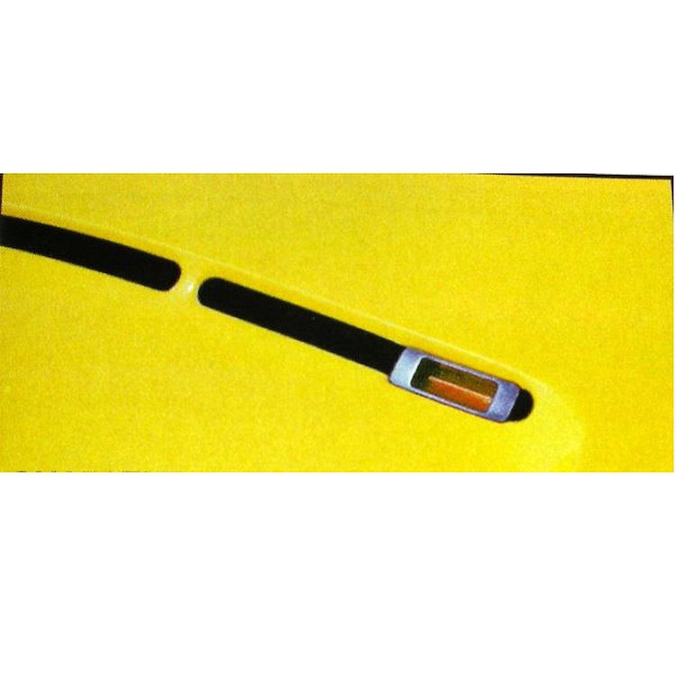 Hood Turn Indicator Blackout Kit for 1968-1969 Dodge Charger