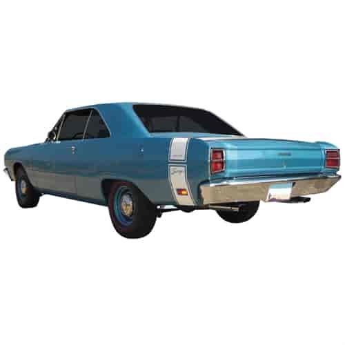 Rear Bumble Bee Stripe Kit for 1969 Dodge Dart