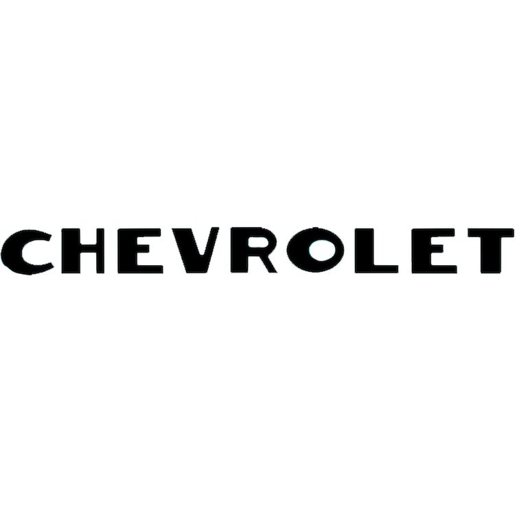 Chevrolet Truck Tailgate Decal for 1947-1953 Chevy Fleetside/Stepside Pickups