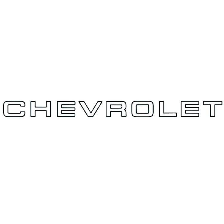 Chevrolet Truck Tailgate Decal for 1988-2000 Chevy Fleetside Pickups