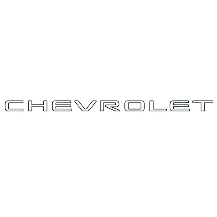 Chevrolet Truck Tailgate Decal for 1999-2005 Chevy Fleetside Pickups