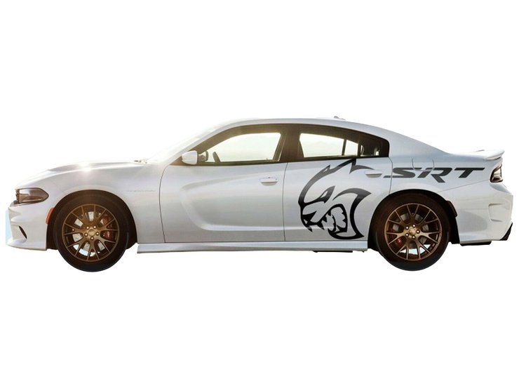 HELLCATCGRBK Hellcat SRT Cathead Kit for 2015-2022 Dodge Charger SRT [Gloss Black]