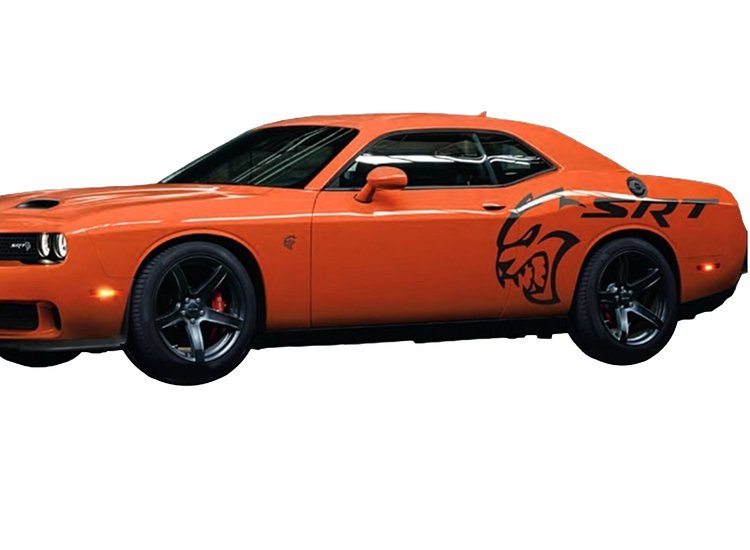HELLCATCLGRM Hellcat SRT Cathead Kit for 2015-2021 Dodge Challenger SRT [Matte Black]
