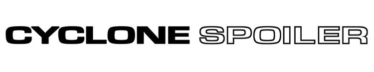 "Cyclone Spoiler" Quarter Panel Decal for 1969 Mercury Cyclone