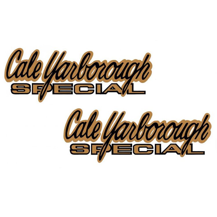 "Cale Yarborough" Fender Decals for 1969 Mercury Cyclone