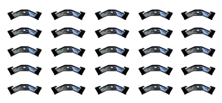 2206 012/25 Molding Clip for 1984-1989 Toyota 4Runner, 1984-1988 Toyota Trucks
