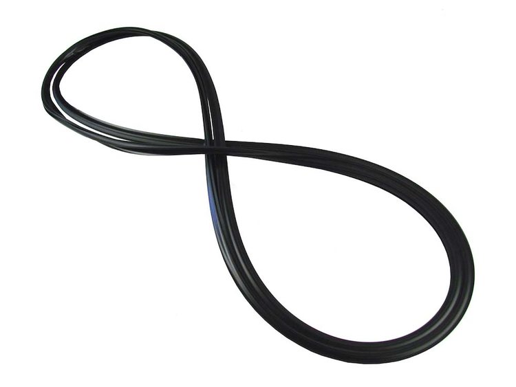BFS FB20404 Rear Window Molding for 1998-2001 Kia Sephia, 2002-2004 Kia Spectra