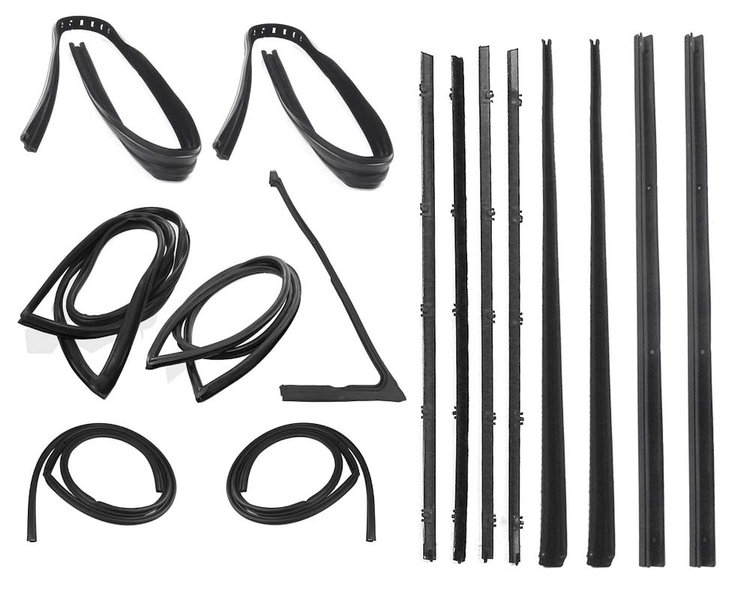 CWK 1110 71 PDS Weatherstrip Kit for 1971-1972 Chevy/GMC C/K Trucks