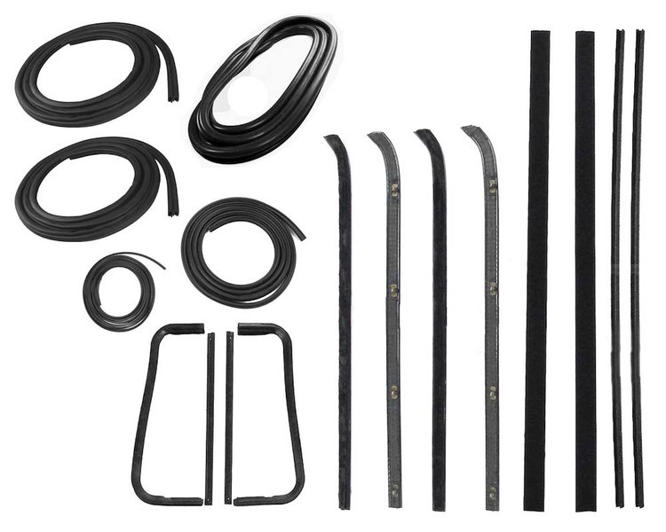 CWK 1111 60 PDS Weatherstrip Kit for 1960-1963 Chevy C10 Trucks, 1960-1963 Chevy C20 Trucks, 1960-1963 Chevy C30 Trucks