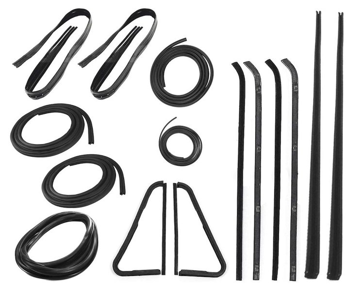CWK 1111 64 PDS Weatherstrip Kit for 1964-1966 Chevy C10 Trucks, 1964-1966 Chevy C20 Trucks, 1964-1966 Chevy C30 Trucks