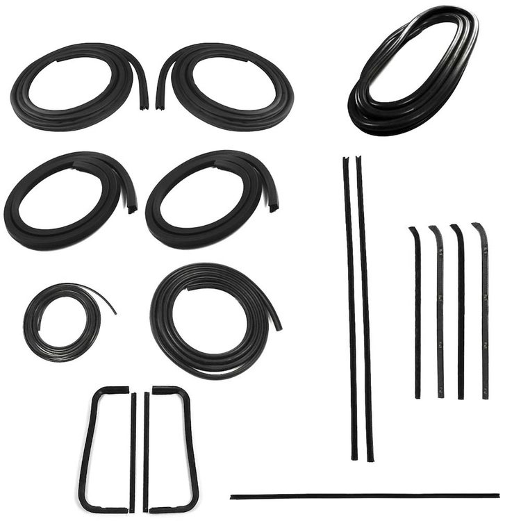 CWK 1113 60 PDS Weatherstrip Kit for 1960-1963 Chevy/GMC Trucks