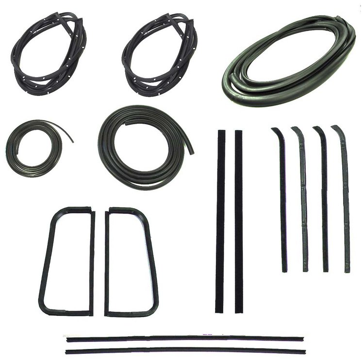 CWK 1110 55 Weatherstrip Kit for 1959-1959 Chevy 3B, 1959-1959 Chevy 3C, 1959-1959 Chevy 3D, 1959-1959 Chevy 3E/3F
