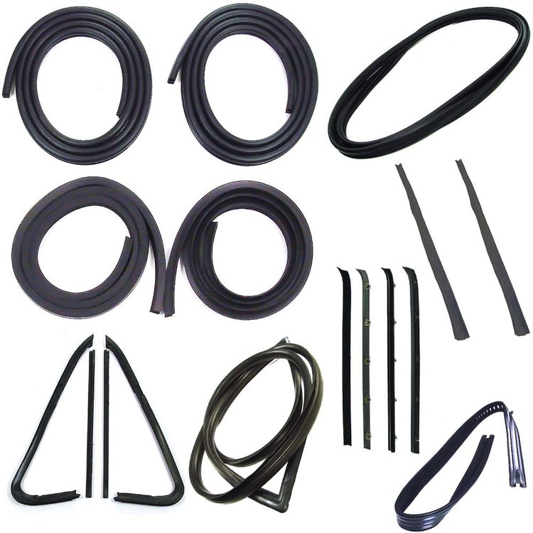 CWK 1110 73 Weatherstrip Kit for 1973-1974 Chevy C10 Trucks, 1973-1974 Chevy C20 Trucks, 1973-1974 Chevy C30 Trucks