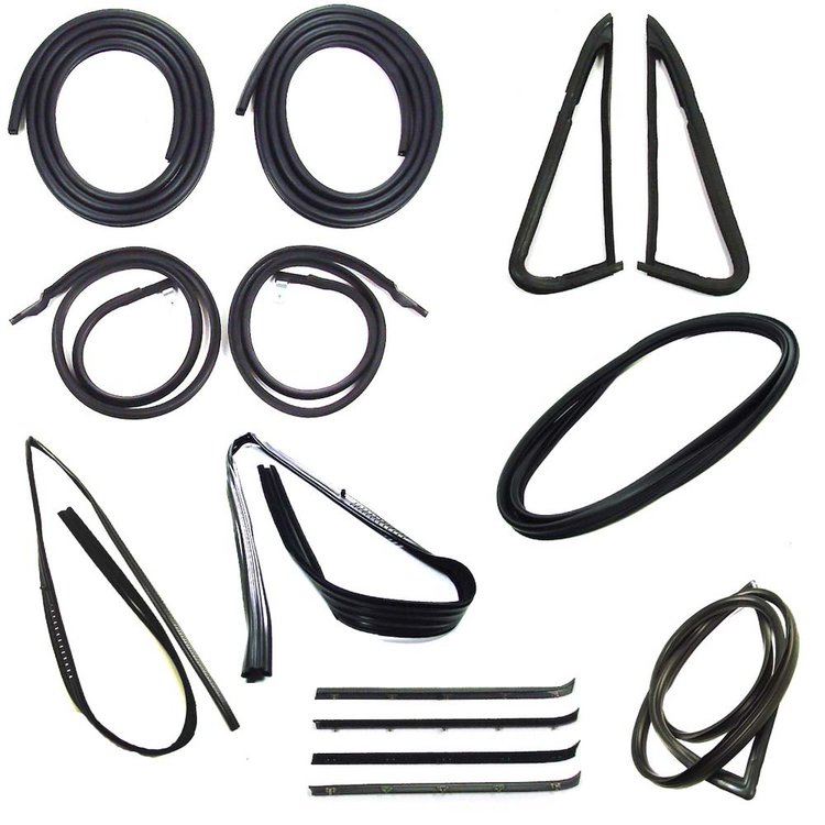 CWK 1110 85 Weatherstrip Kit for 1985-1986 Chevy C10, 1985-1986 Chevy C20, 1985-1986 Chevy C30, 1985-1986 Chevy K10