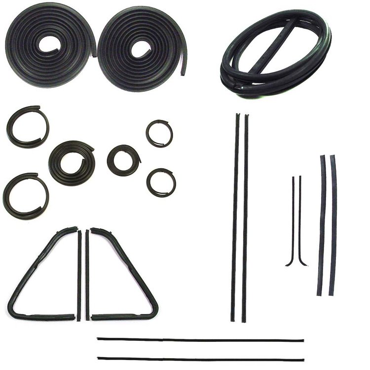 CWK 1111 51 Weatherstrip Kit for 1951-1953 Chevy Truck, 1951-1953 GMC Truck