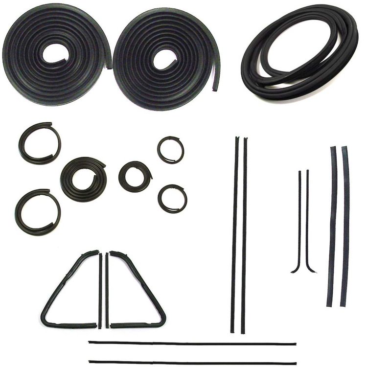 CWK 1111 54 Weatherstrip Kit for 1954-1955 Chevy Truck, 1954-1955 GMC Truck