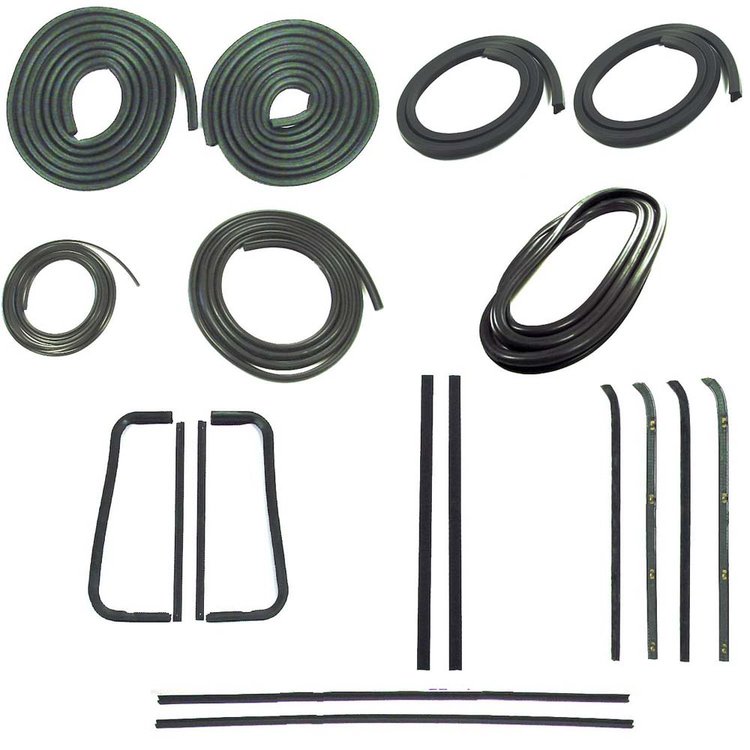 CWK 1111 60 Weatherstrip Kit for 1960-1963 Chevy C10 Trucks, 1960-1963 Chevy C20 Trucks, 1960-1963 Chevy C30 Trucks