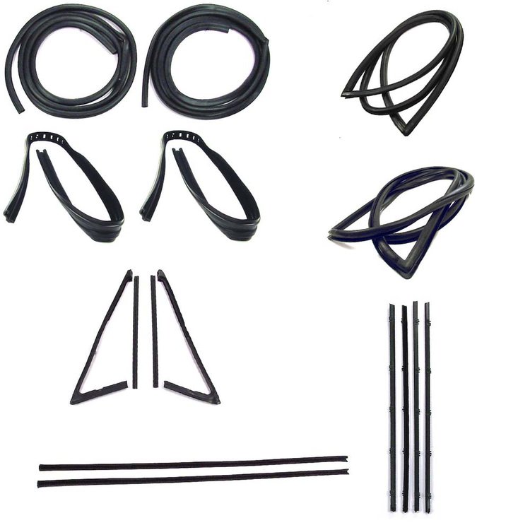 Complete Weatherstrip Kit 1967-1972 GM C/K Pickup Truck 2-Door, Standard Cab