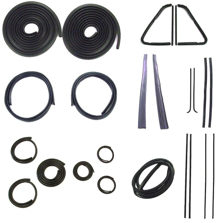 CWK 1112 51 Weatherstrip Kit for 1951-1953 Chevy Truck, 1951-1953 GMC Truck