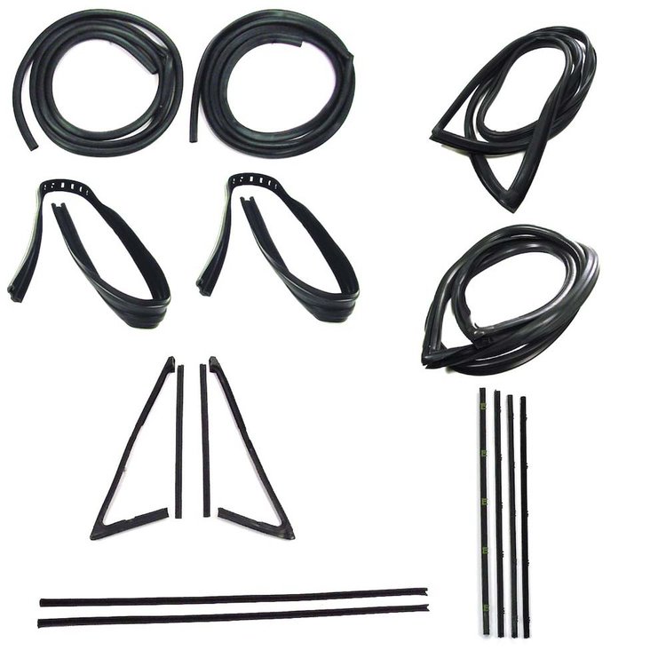 CWK 1112 67 Weatherstrip Kit for 1967-1970 Chevy C10 Trucks, 1967-1970 Chevy C20 Trucks, 1967-1970 Chevy C30 Trucks