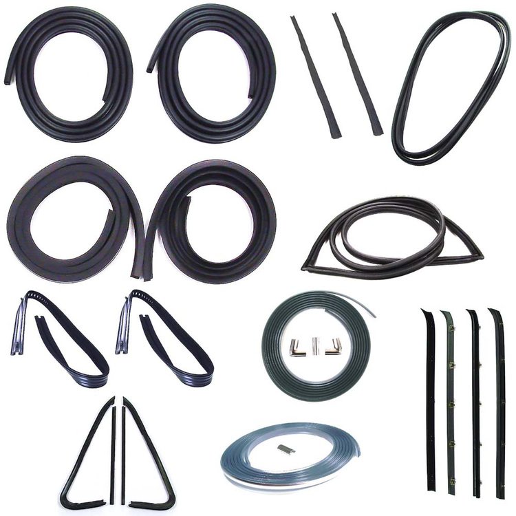CWK 1112 73 Weatherstrip Kit for 1973-1974 Chevy C10 Trucks, 1973-1974 Chevy C20 Trucks, 1973-1974 Chevy C30 Trucks