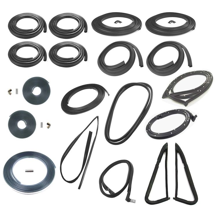 CWK 1112 85 Weatherstrip Kit for 1985-1986 Chevy C10 Suburban, 1985-1986 Chevy C20 Suburban, 1985-1986 Chevy K10 Suburban