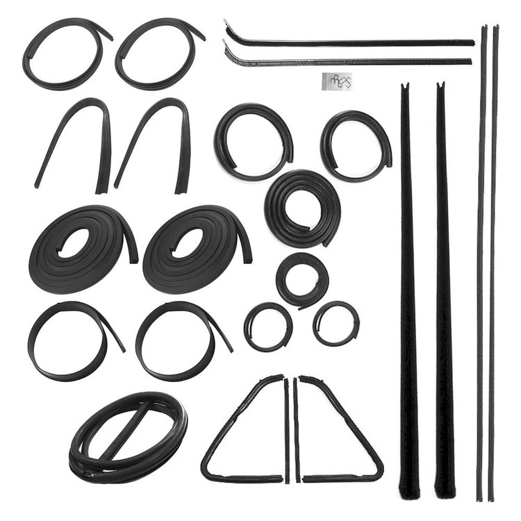 CWK 1113 51 Weatherstrip Kit for 1951-1953 Chevy Truck, 1951-1953 GMC Truck