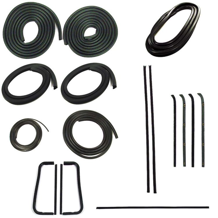 CWK 1113 60 Weatherstrip Kit for 1960-1963 Chevy C10 Trucks, 1960-1963 Chevy C20 Trucks, 1960-1963 Chevy C30 Trucks