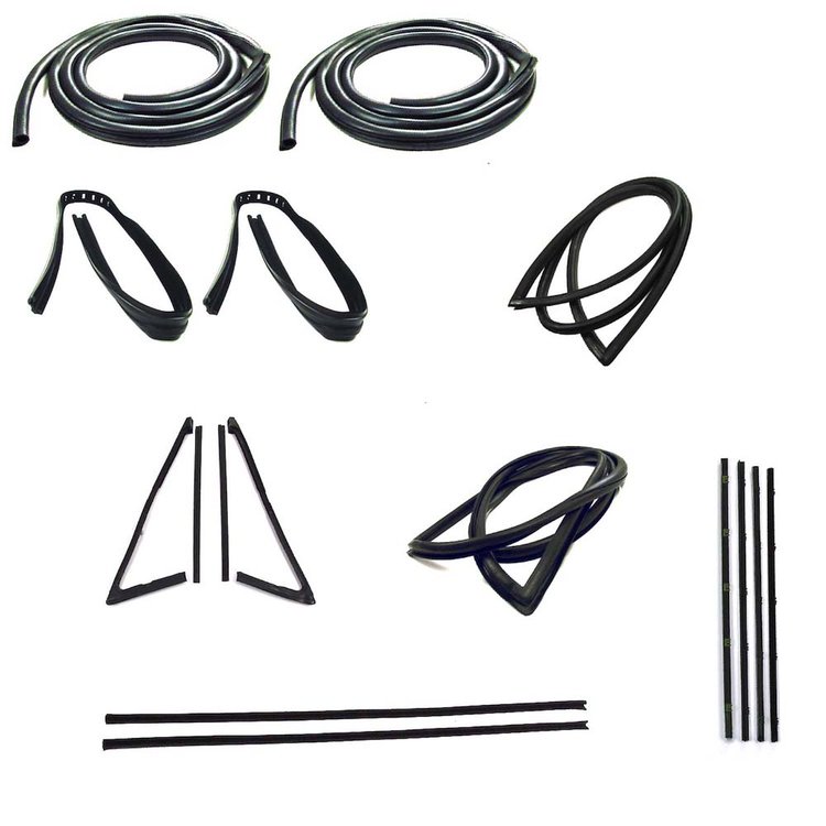 CWK 1113 67 Weatherstrip Kit for 1967-1972 Chevy C10 Trucks, 1967-1972 Chevy C20 Trucks, 1967-1972 Chevy C30 Trucks