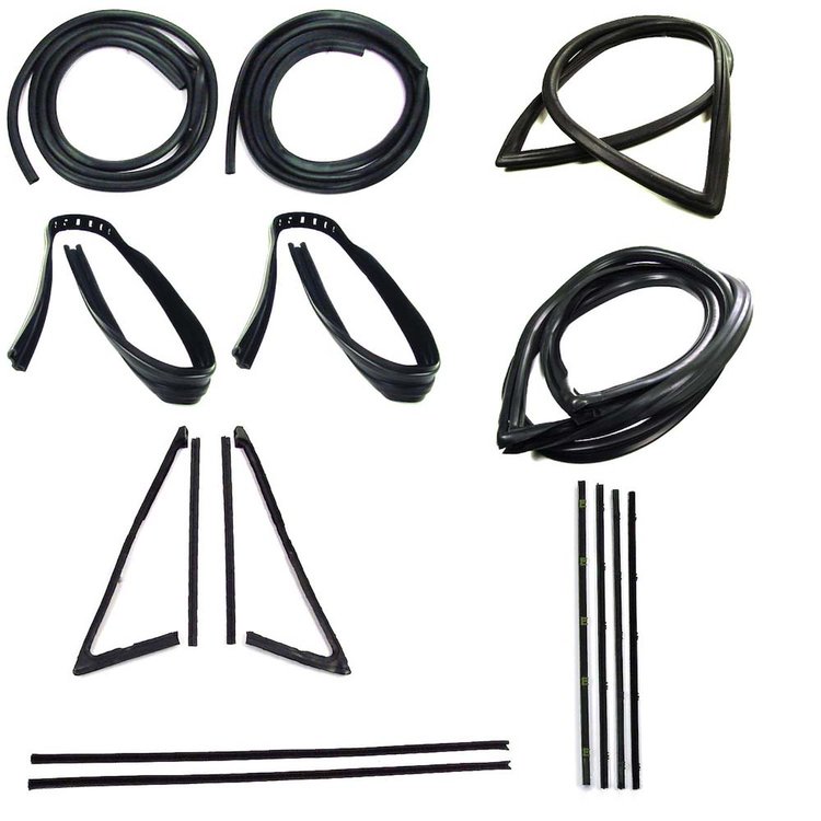 CWK 1115 67 Weatherstrip Kit for 1967-1968 Chevy C10 Trucks, 1967-1968 Chevy C20 Trucks, 1967-1968 Chevy C30 Trucks
