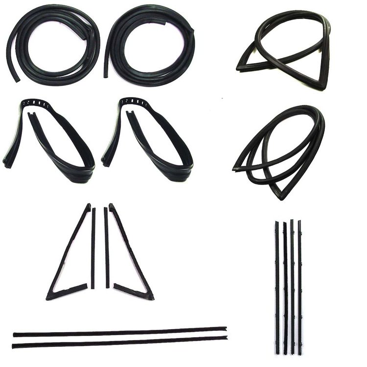 CWK 1116 67 Weatherstrip Kit for 1967-1968 Chevy C10 Trucks, 1967-1968 Chevy C20 Trucks, 1967-1968 Chevy C30 Trucks