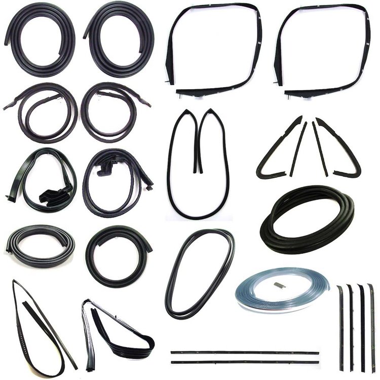 CWK 1117 81 Complete Weatherstrip Seal Kit for 1981-1985 Chevy Blazer, GMC Jimmy