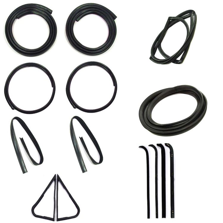 CWK 2110 71 Weatherstrip Kit for 1971-1972 Ford F-100, 1971-1972 Ford F-250, 1971-1972 Ford F-350
