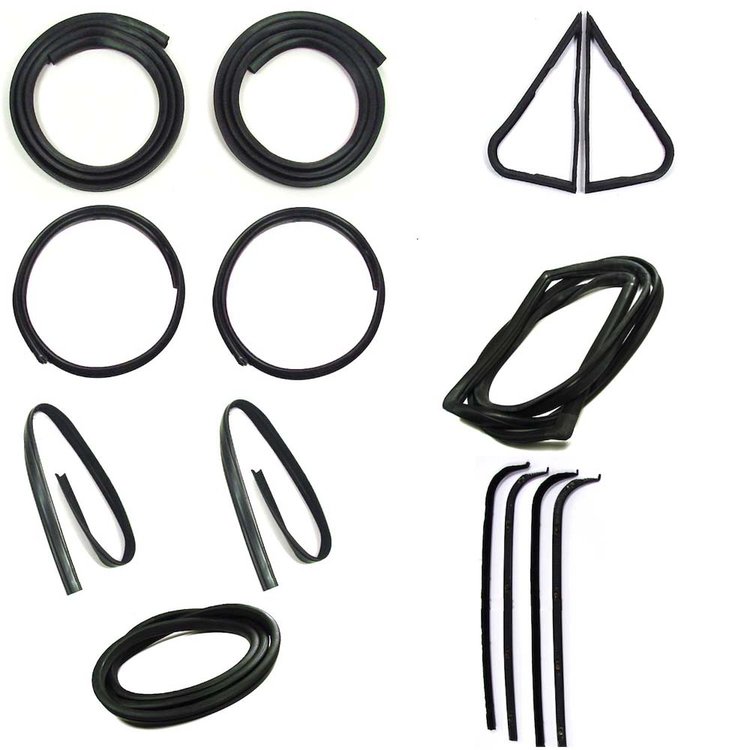 Complete Weatherstrip Kit 1967-1970 Ford F-100/F-250/F-350 2-Door Standard Cab