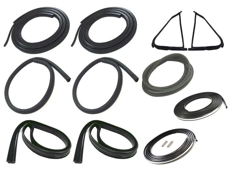CWK 2111 87 Weatherstrip Kit for 1987-1991 Ford F-150, 1987-1991 Ford F-250, 1987-1991 Ford F-350