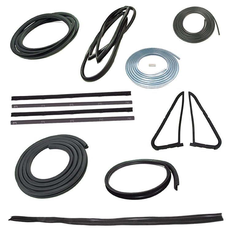 CWK 3110 74 Weatherstrip Kit for 1975-1977 Dodge D100, 1975-1977 Dodge D200, 1975-1977 Dodge D300, 1975-1977 Dodge W100