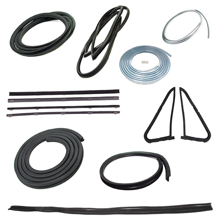 CWK 3110 75 Weatherstrip Kit for 1975-1977 Dodge D100, 1975-1977 Dodge D200, 1975-1977 Dodge D300, 1975-1977 Dodge W100