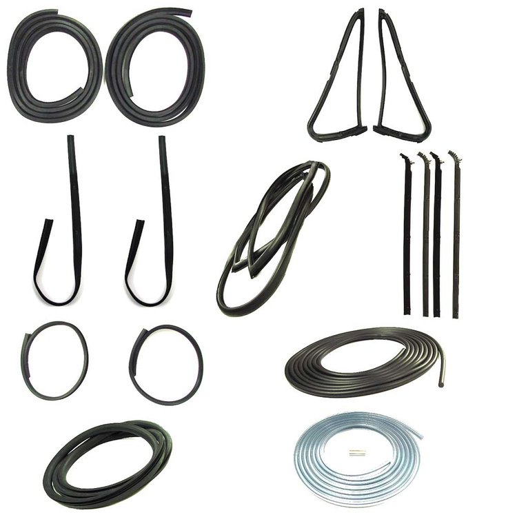 CWK 3110 80 Weatherstrip Kit for 1980-1980 Dodge D100, 1980-1986 Dodge D150, 1981-1986 Dodge D250, 1981-1986 Dodge D350