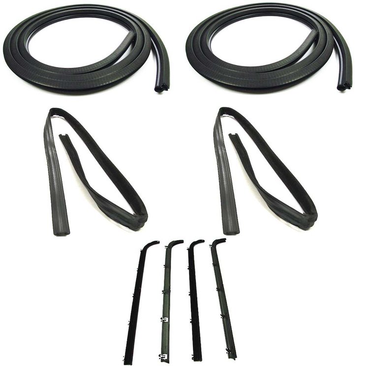 DK 2110 83 VX Door Seal Kit for 1984-1988 Ford Bronco II, 1983-1988 Ford Ranger