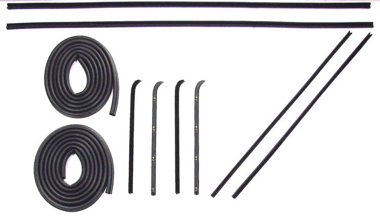 DK 1110 60 Door Seal Kit for 1960-1963 Chevy C10 Trucks, 1960-1963 Chevy C20 Trucks, 1960-1963 Chevy C30 Trucks