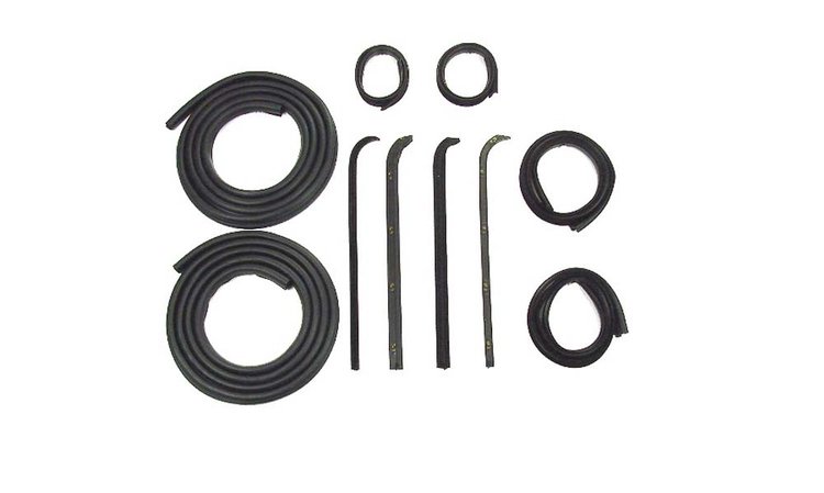 DK 2110 71 Door Seal Kit for 1971-1972 Ford F-100, 1971-1972 Ford F-250, 1971-1972 Ford F-350