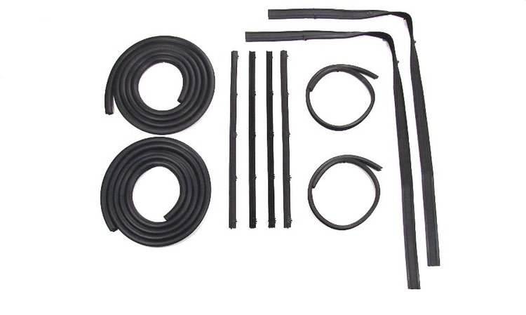 DK 3110 72 Door Seal Kit for 1972-1974 Dodge R300, 1974-1974 Dodge R400, 1975-1977 Dodge D100, 1977-1977 Dodge D150