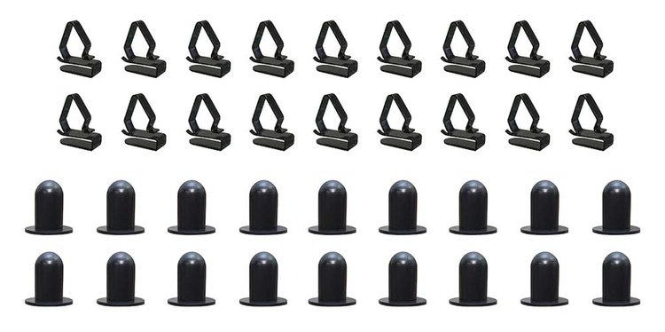 DPK 4210 70 Door Panel Clips for 1970-1973 Nissan 240Z