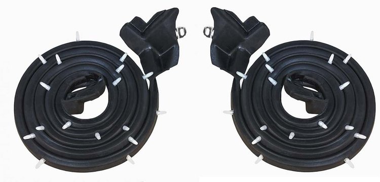 DWP 1520 67 Door Seal for 1967-1968 Chevy Caprice, 1967-1968 Chevy Impala, 1967-1968 Pontiac Executive, 67-68 Pontiac Bonneville