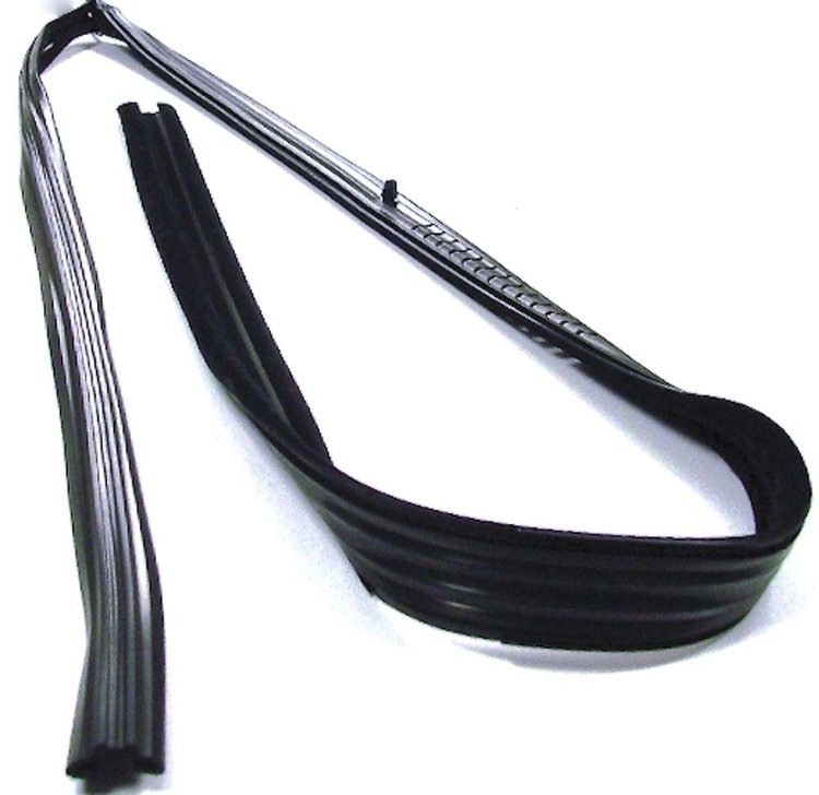 Door Weatherstrip Seal - Glass Run Channel for 1981-1991 GM C/K Trucks [Right/Passenger Side]