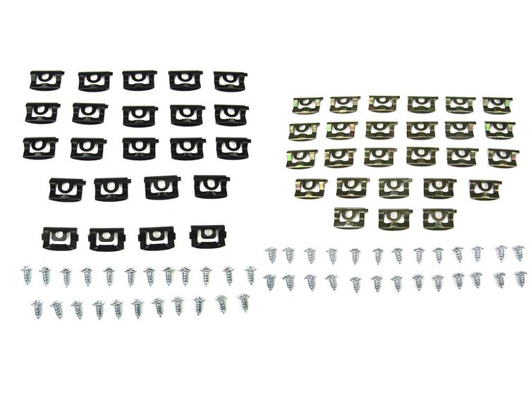 Windshield & Rear Window Molding Clip Kit 1968-1969 Plymouth Barracuda