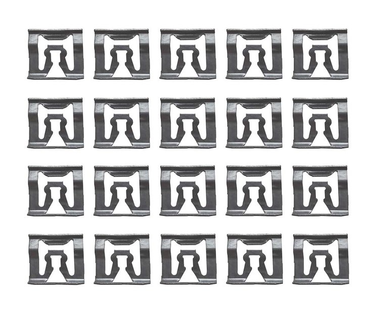 Windshield Window Molding Clip Kit 1980-1998 Ford F-Series Pickup Truck, 1980-1996 Ford BRonco 2-Door Sport